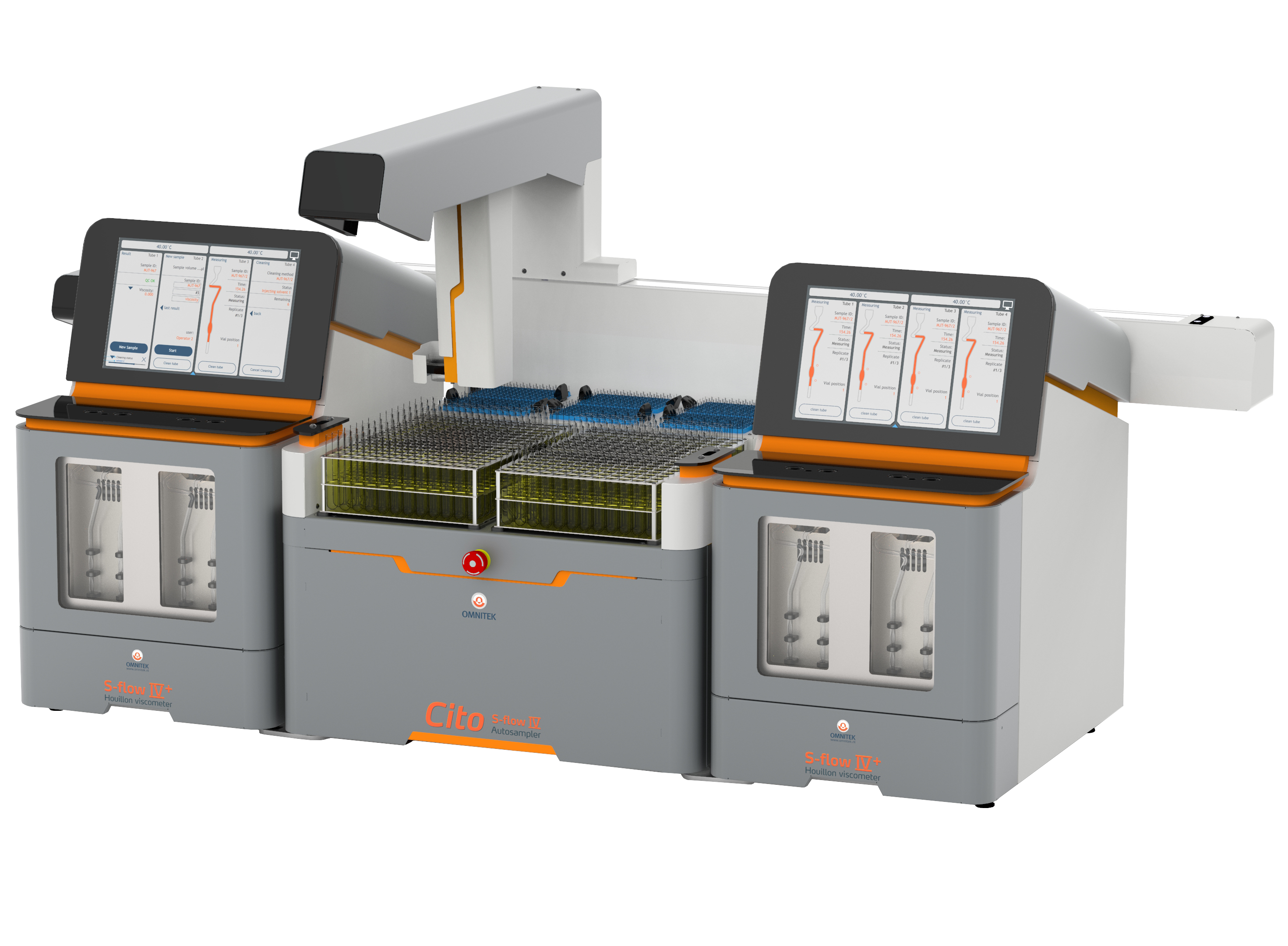 Cito S-flow IV Autosampler for fully automated viscosity testing