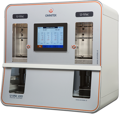 Automatic viscometer with full ASTM D445 compliance